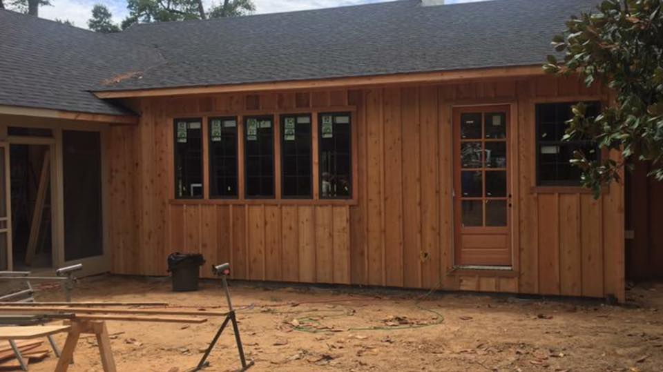 Building exterior renovation