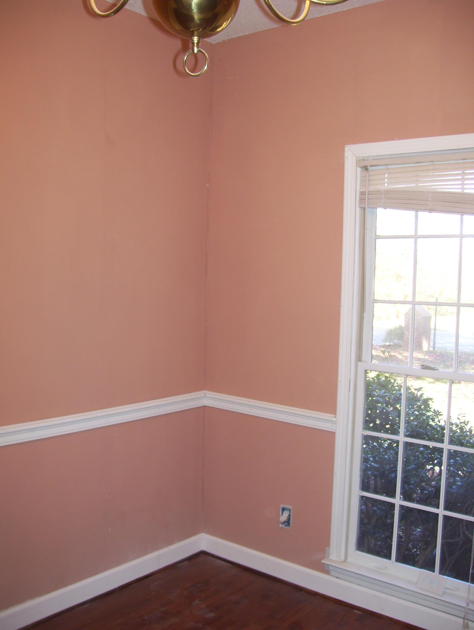 Fresh exterior paint job