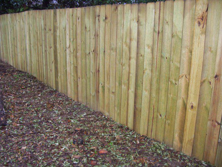 Fencing installation for residential property in Forsyth Georgia