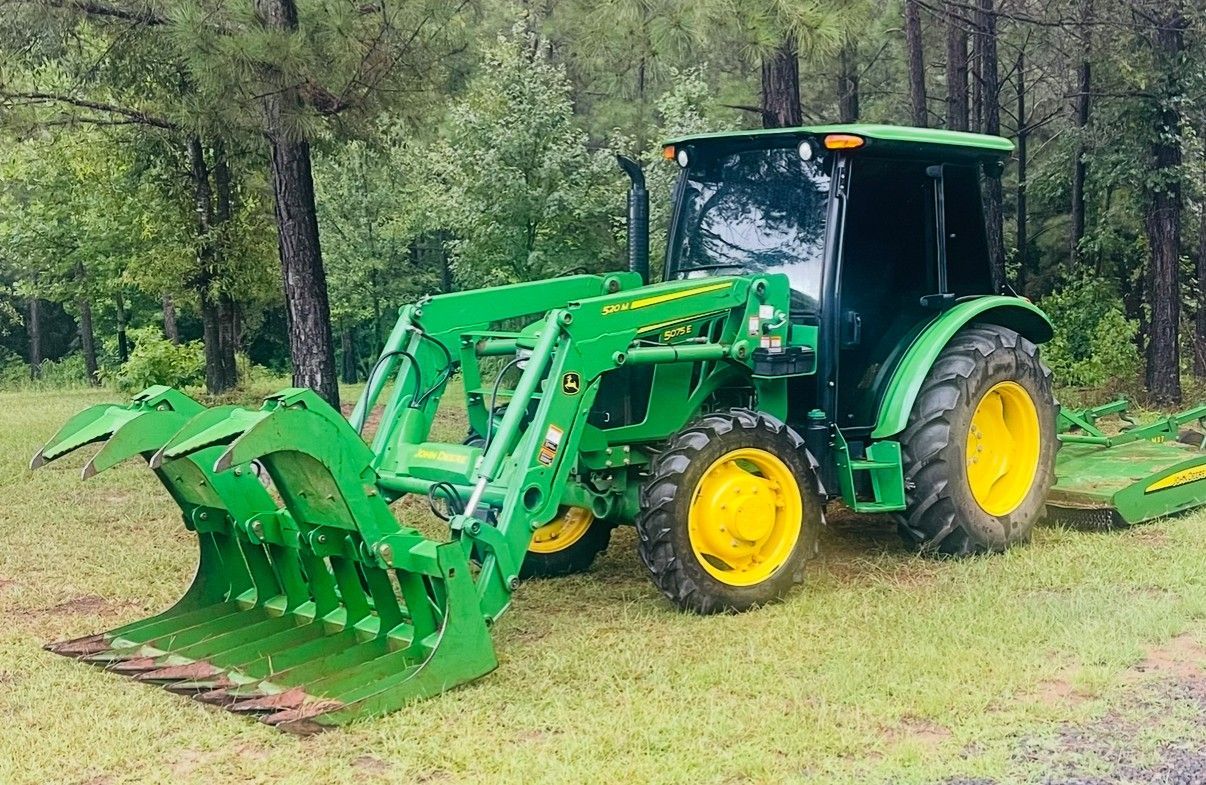 Excavating and tractor services for land clearing and grading in Middle Georgia