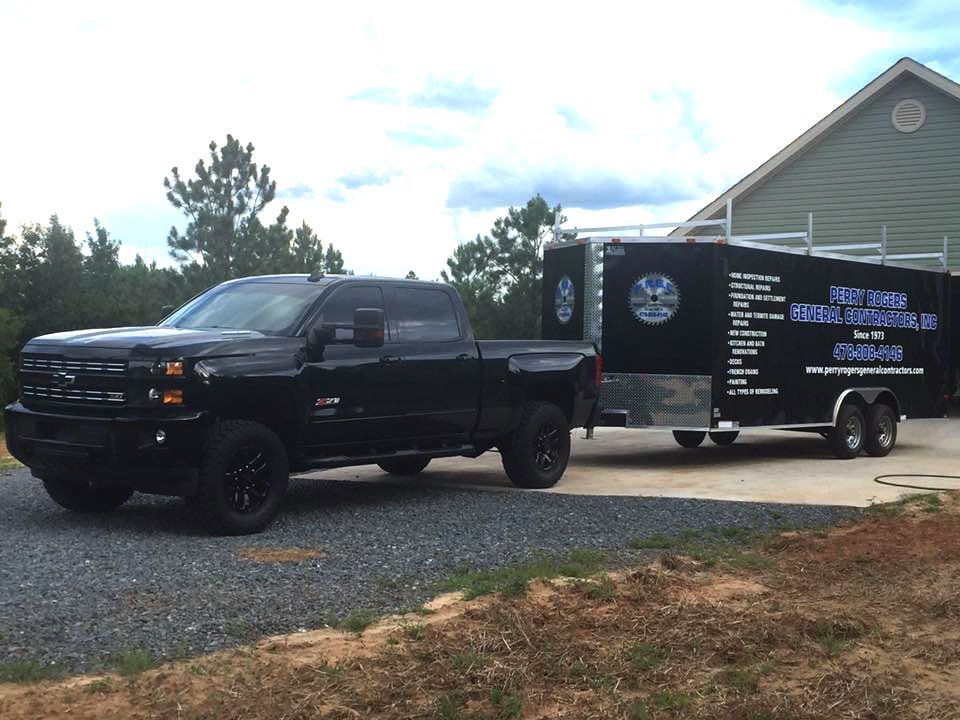 Perry Rogers General Contractors residential renovation project in Middle Georgia